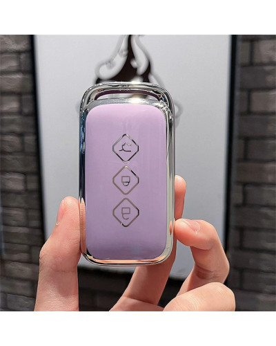 Funda para llave remota de coche, carcasa completa para Wuling Capgemi