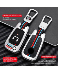 Funda protectora para llave de coche, carcasa para Buick, Chevrolet, Cruze, Opel, Vauxhall, Astra J, Corsa, Insignia, Mokka, Enc