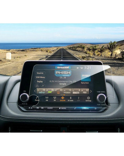 Protector de pantalla LCD para Nissan Rogue, cristal templado de naveg