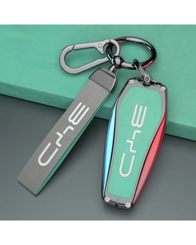 Funda para llave remota de coche de aleación Zine, bolsa de carcasa pa