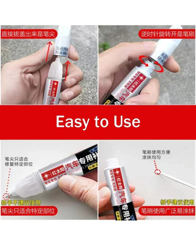 For Volvo XC60 car paint pen scratch repair artifact Chenguang silver 