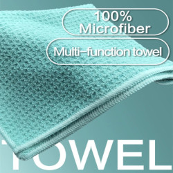 Lucullan Magic Power Super Absorbancy Waffle Weave Cloth 30X40CM 380GSM Microfiber Towels For Glass Paint and Interior