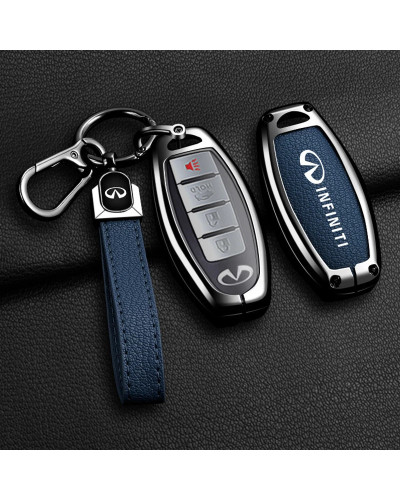 Funda de aleación de Zinc para llave de coche, carcasa remota intelige
