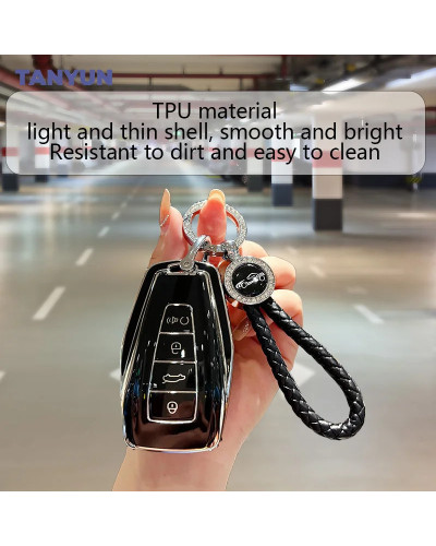 Funda de TPU para mando a distancia de coche, carcasa para Geely Emgra