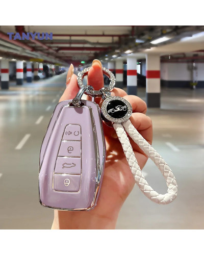 Funda de TPU para mando a distancia de coche, carcasa para Geely Emgra