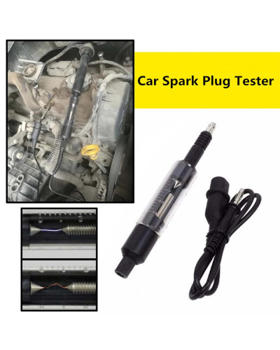 2021 New Adjustable Car Spark Range Test Spark Plugs Tester Wires Coil