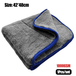 60*90 1200GSM Car Detailing Microfiber Towel Cleaning Rag for Car Drying Car Wash Car Care Cloth Detailing Car Washing Kitchen