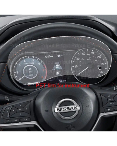 Protector de pantalla de película PET para Nissan Versa 2020 2021, Pro