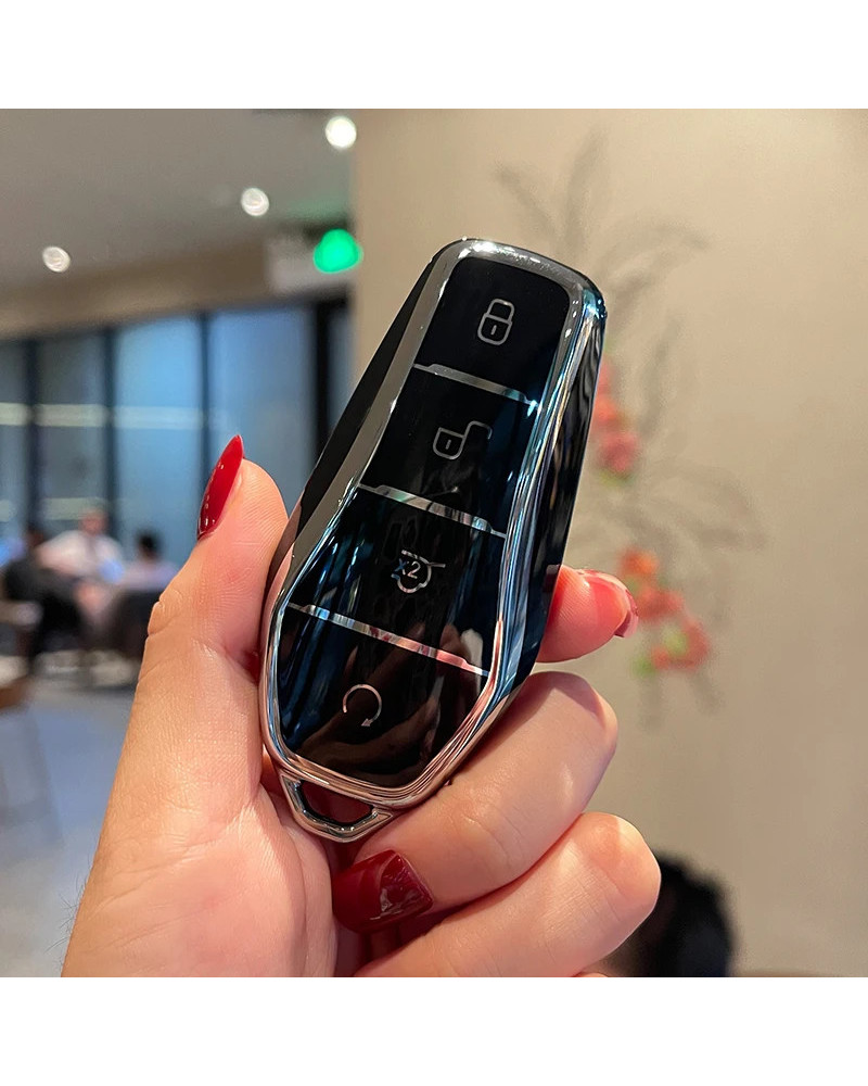 Funda para llave de coche, funda para llave remota inteligente para BY