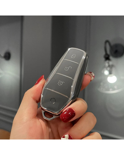 Funda para llave de coche, funda para llave remota inteligente para BY