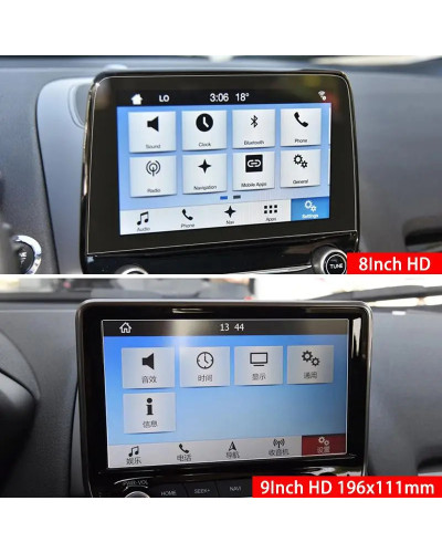 8 9 pulgadas para Ford Ecosport 2018 2019 2020 Protector de pantalla d
