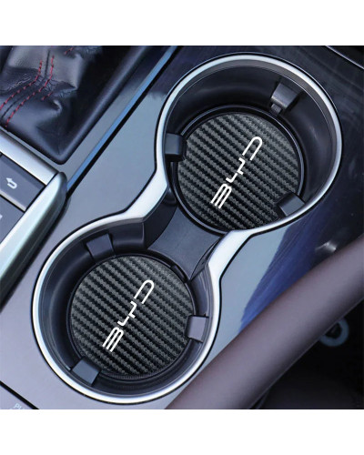 Posavasos impermeable para coche, alfombrilla antideslizante para taza