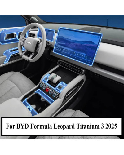 Para BYD Formula Leopard Titanium 3 accesorios película interior trans