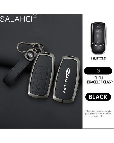 Funda para llave remota de coche, funda Fob para Chery Tiggo 8 Pro Tig