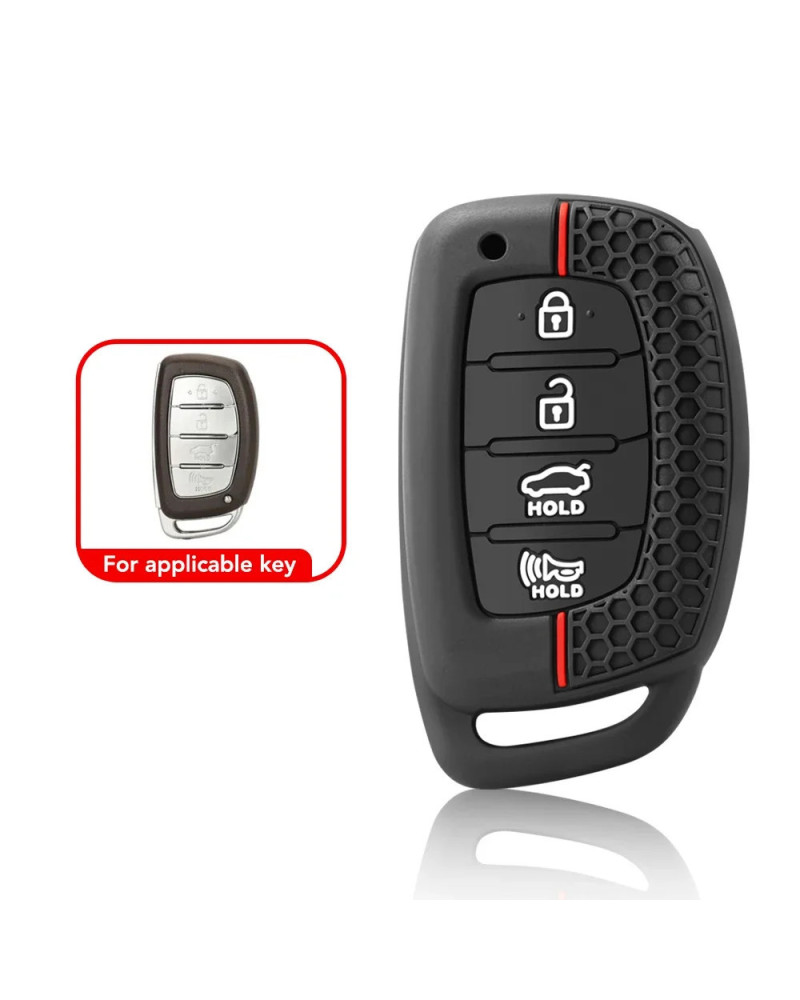Fundas protectoras de silicona para llaves de coche, accesorios para H