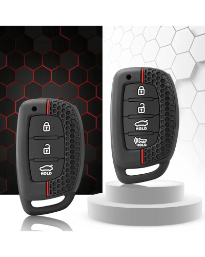 Fundas protectoras de silicona para llaves de coche, accesorios para H