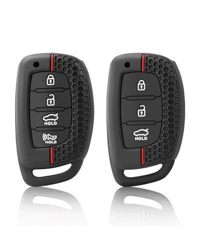 Fundas protectoras de silicona para llaves de coche, accesorios para H