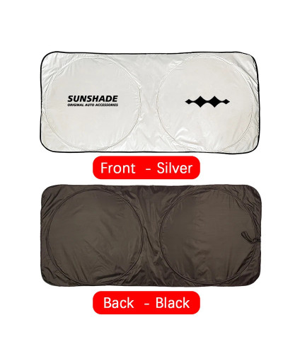 Cubierta de protección solar para parabrisas delantero de coche, paras