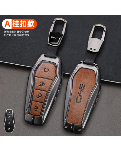 Funda para llave de Control remoto de coche, funda para BYD Song Plus 
