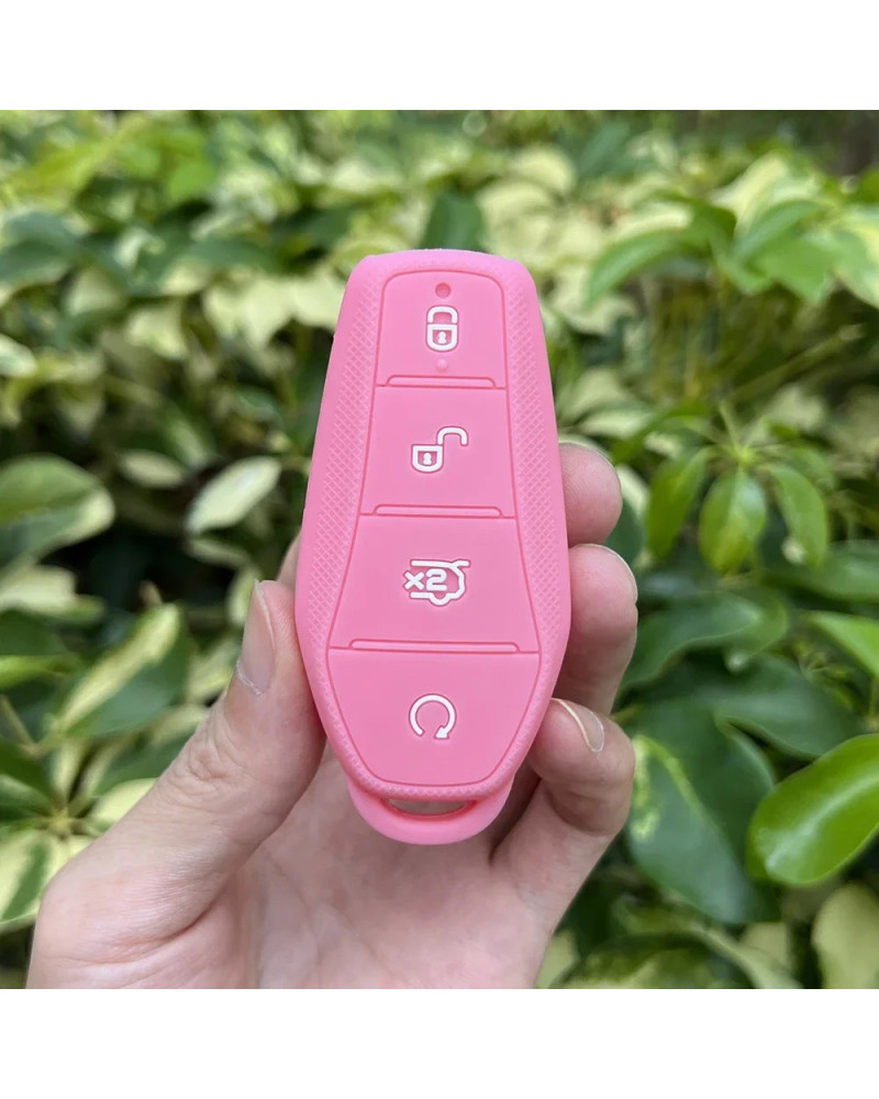 Funda protectora de silicona para llave de coche BYD Han Ev Tang Dm/Qi