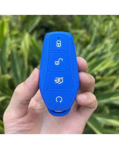 Funda protectora de silicona para llave de coche BYD Han Ev Tang Dm/Qi