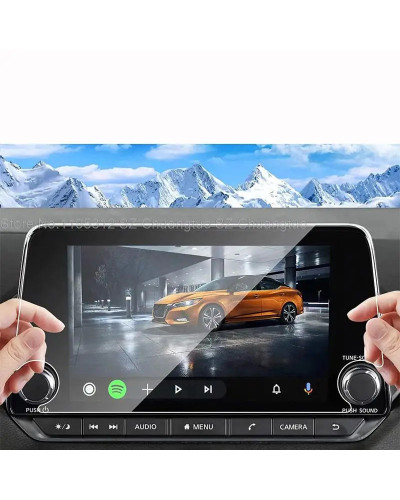 Película protectora de pantalla de vidrio templado para Nissan Sentra 