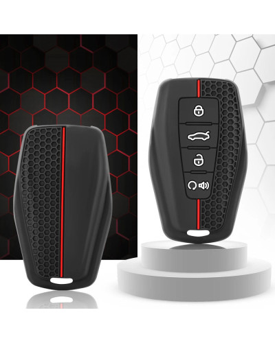 Funda de silicona para llave de coche para Geely Coolray X6 Emgrand Gl