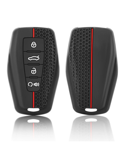 Funda de silicona para llave de coche para Geely Coolray X6 Emgrand Gl