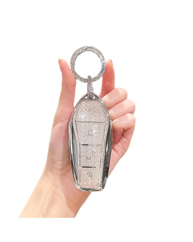 Patrón de diamante blanco TPU para BYD Tang Qin Plus Song Pro DMI Atto