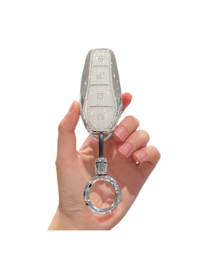 Patrón de diamante blanco TPU para BYD Tang Qin Plus Song Pro DMI Atto
