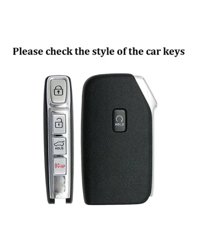 Funda para llave de coche, carcasa Fob para Kia Ceed Cerato Forte NIRO