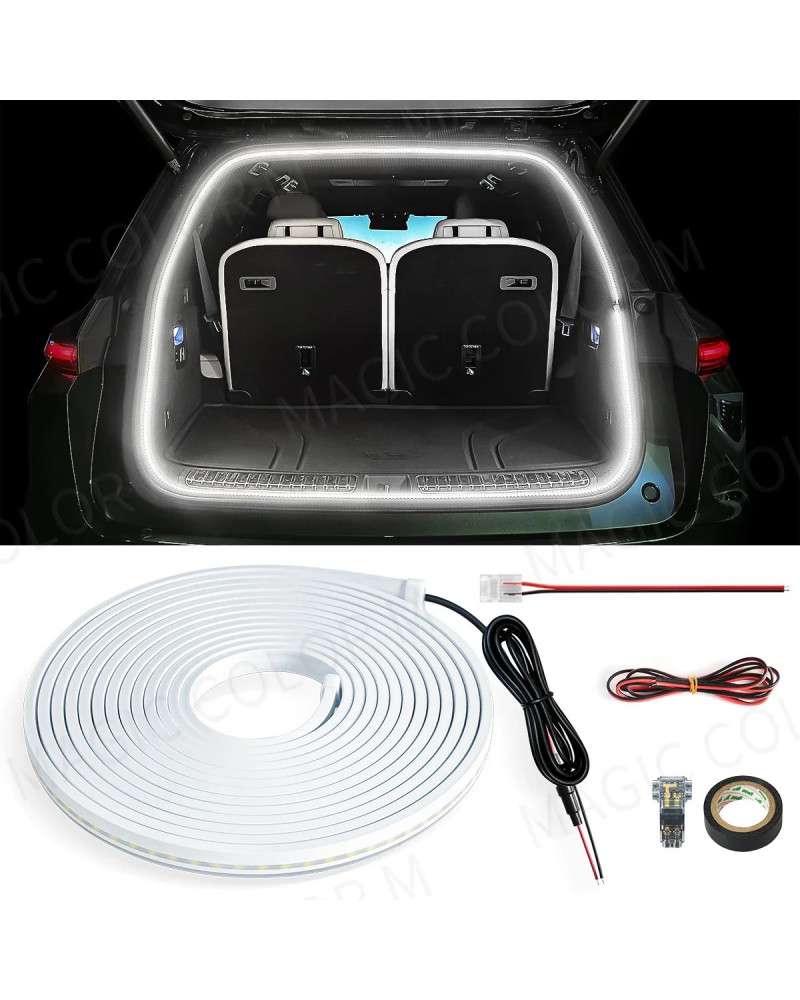Luz Universal para maletero de coche, lámpara de ambiente decorativa p