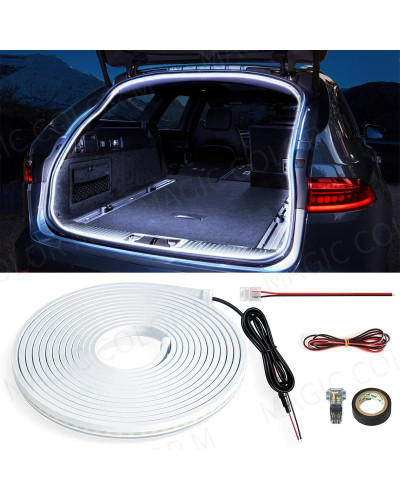 Luz Universal para maletero de coche, lámpara de ambiente decorativa p