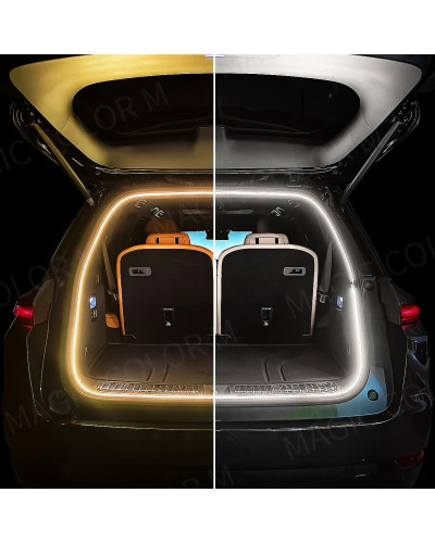 Luz Universal para maletero de coche, lámpara de ambiente decorativa p