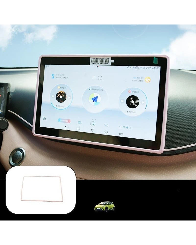 Para BYD DOLPHIN MINI gaviota marco protector de silicona borde Contro