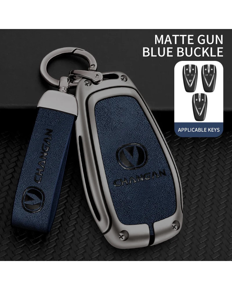 Funda de aleación de Zinc para llave de coche, carcasa de protección i