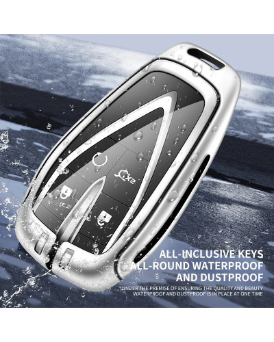 Funda de aleación de Zinc para llave de coche, carcasa de protección i