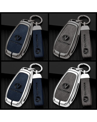 Funda de aleación de Zinc para llave de coche, carcasa de protección i