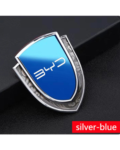 Insignia de emblema lateral de ventana de maletero de coche de Metal, 