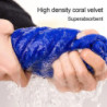 Microfiber Towel Super Absorbent Car Wash Cleaning Drying Cloth 25x25cm Multiple Colors Car Motorcycle Household Care Detailing