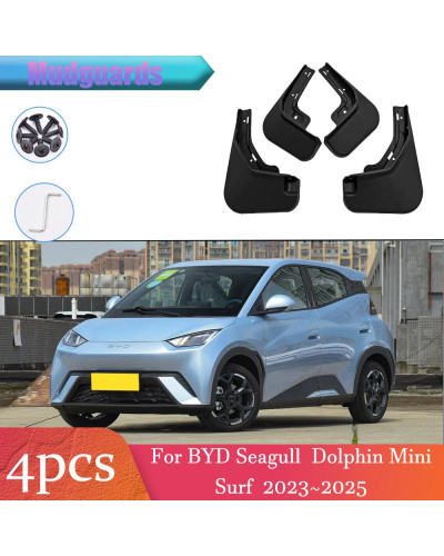 Para BYD Seagull Dolphin Mini Surf 2023 ~ 2025 2024 guardabarros de ru