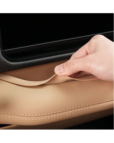 Caja de almacenamiento de silicona frontal para copiloto de coche, com