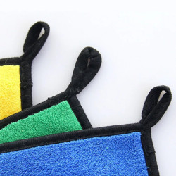 Microfiber Towel Super Absorbent Car Wash Cleaning Drying Cloth 25x25cm Multiple Colors Car Motorcycle Household Care Detailing