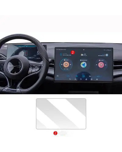 Protector de vidrio templado para BYD Seal 15,6 pulgadas 2023 navegaci