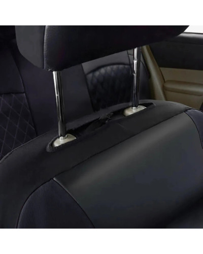 Funda de asiento de coche de cuero PU para todas las estaciones, Prote