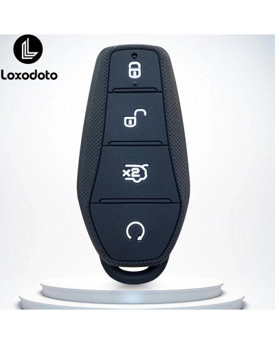 Funda de silicona con soporte para llave de coche, funda para llave de