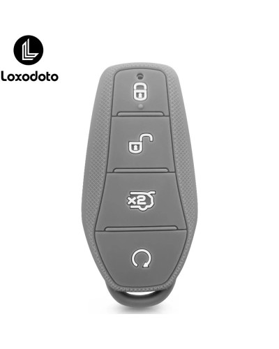 Funda de silicona con soporte para llave de coche, funda para llave de