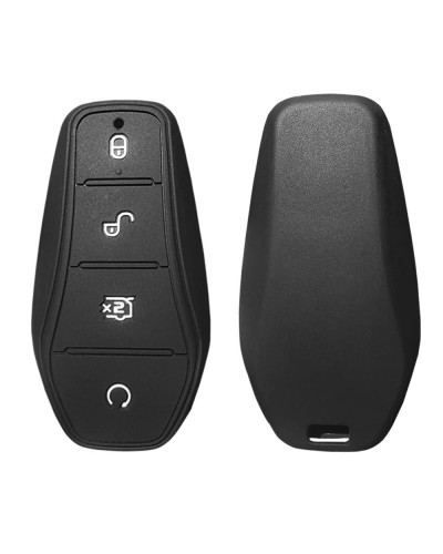 Funda de silicona con soporte para llave de coche, funda para llave de