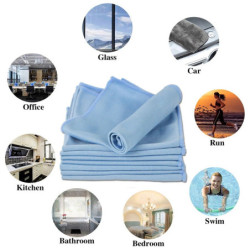 Car Wash Cleaning Soft Microfiber Towel Car Detailing Microfiber Rag Absorbent Dish Towel Wipe Cloth Glasses Cloth