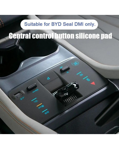 Cubierta protectora de botón de Panel de Control Central para BYD Song